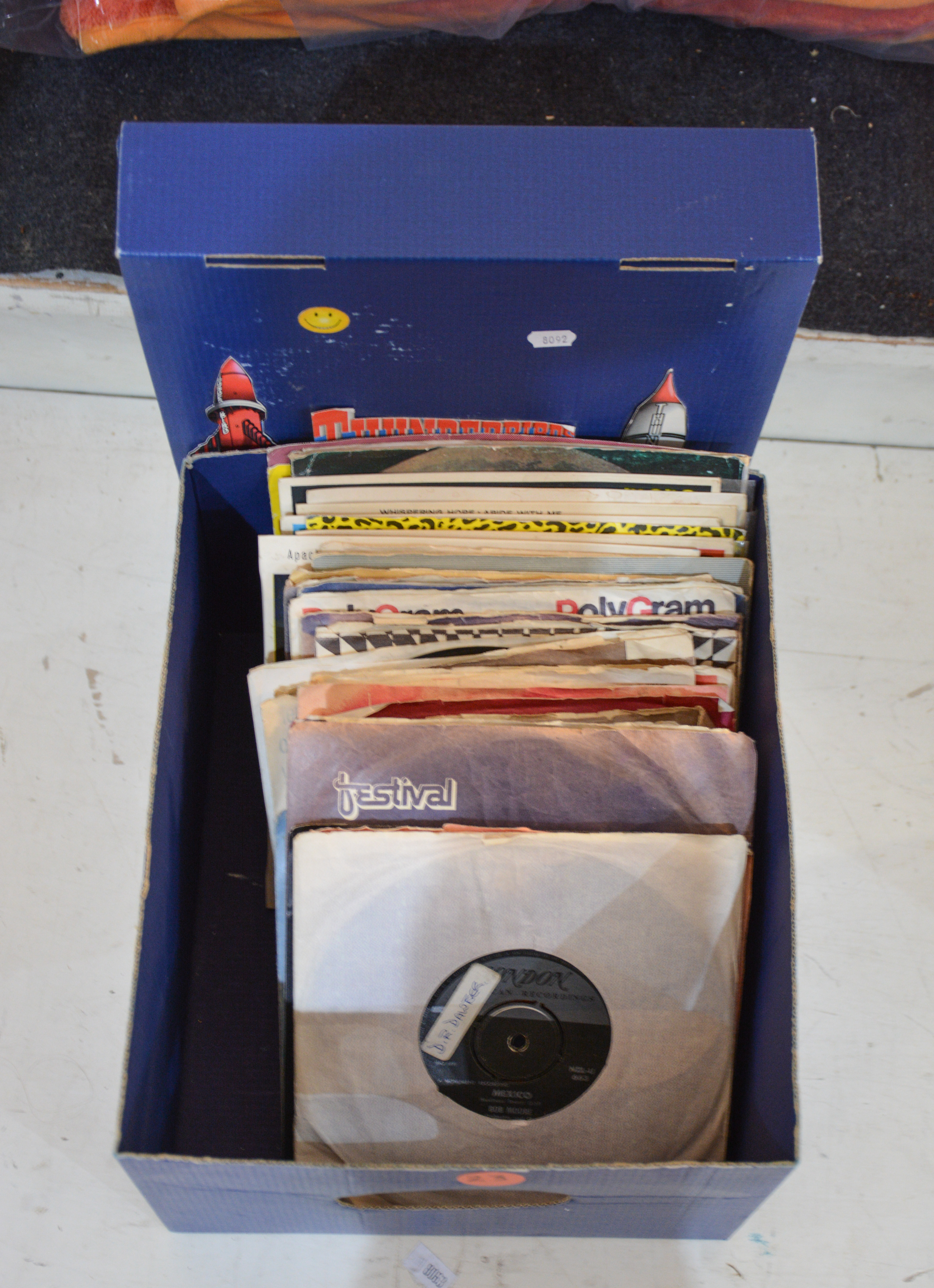 Box of 45 RPM Records — NZ auction result