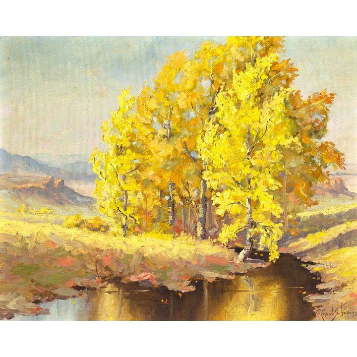Conrad Schwiering (1916-1986), Autumn Creek