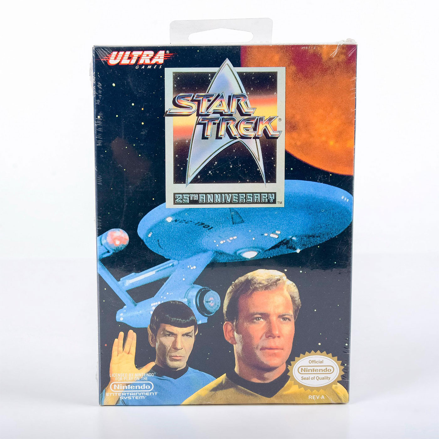 EXCEPTIONAL SEALED NES Game: Star Trek 25th Anniversary | Lion and 