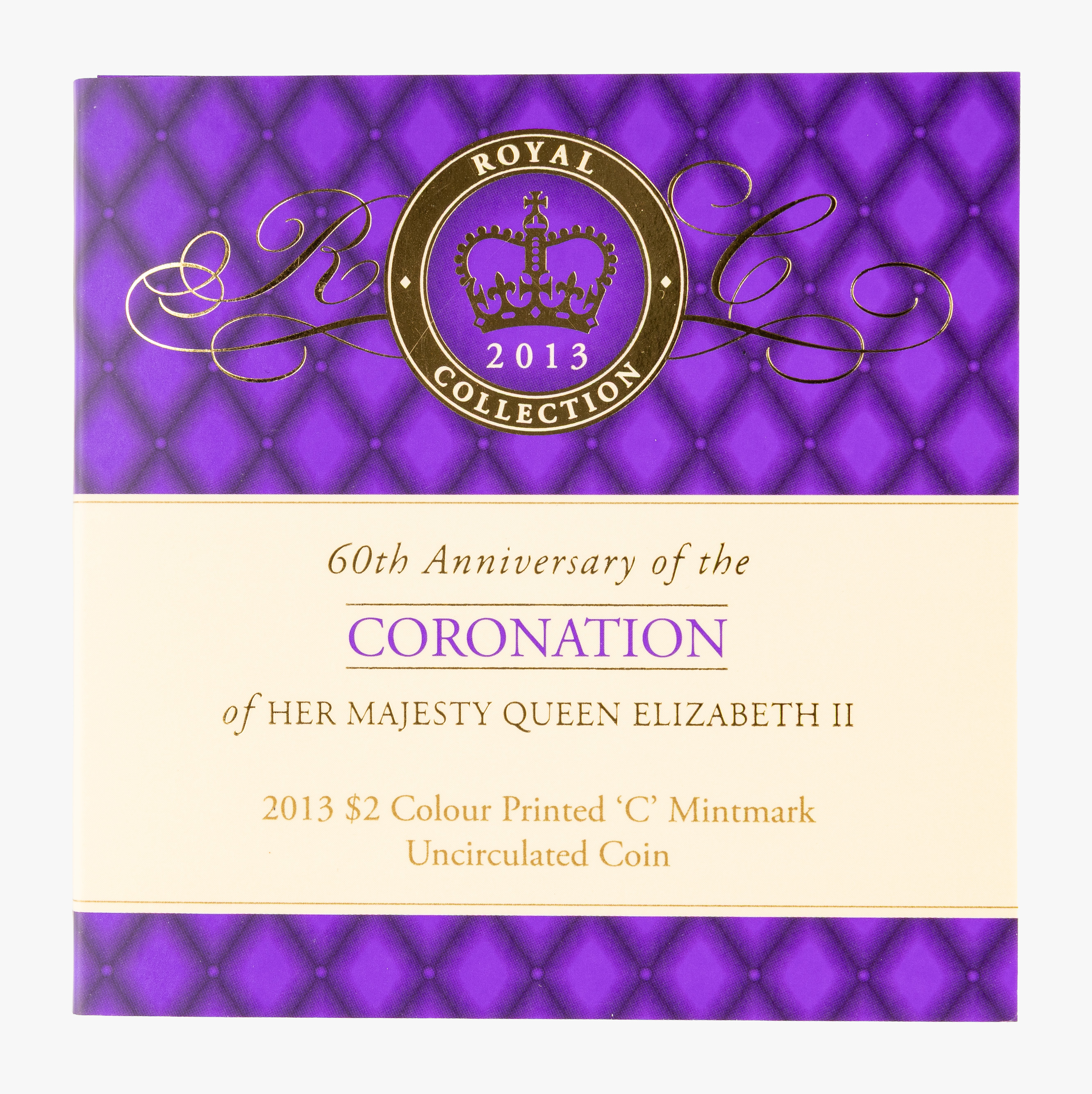 Elizabeth II, RAM - QEII Coronation, Two Dollars, 2013-C, UNC