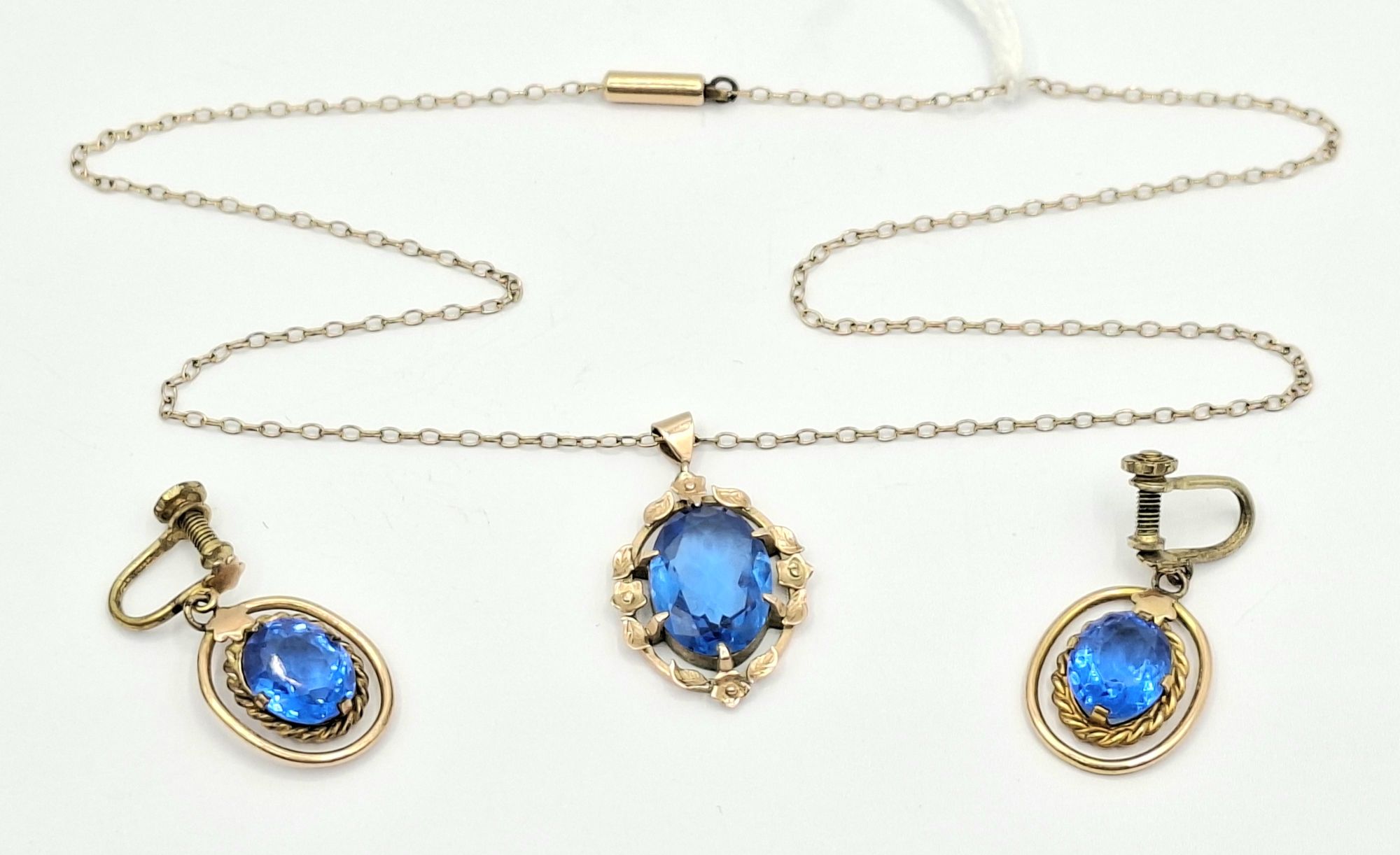 9ct Rolled Gold Suite