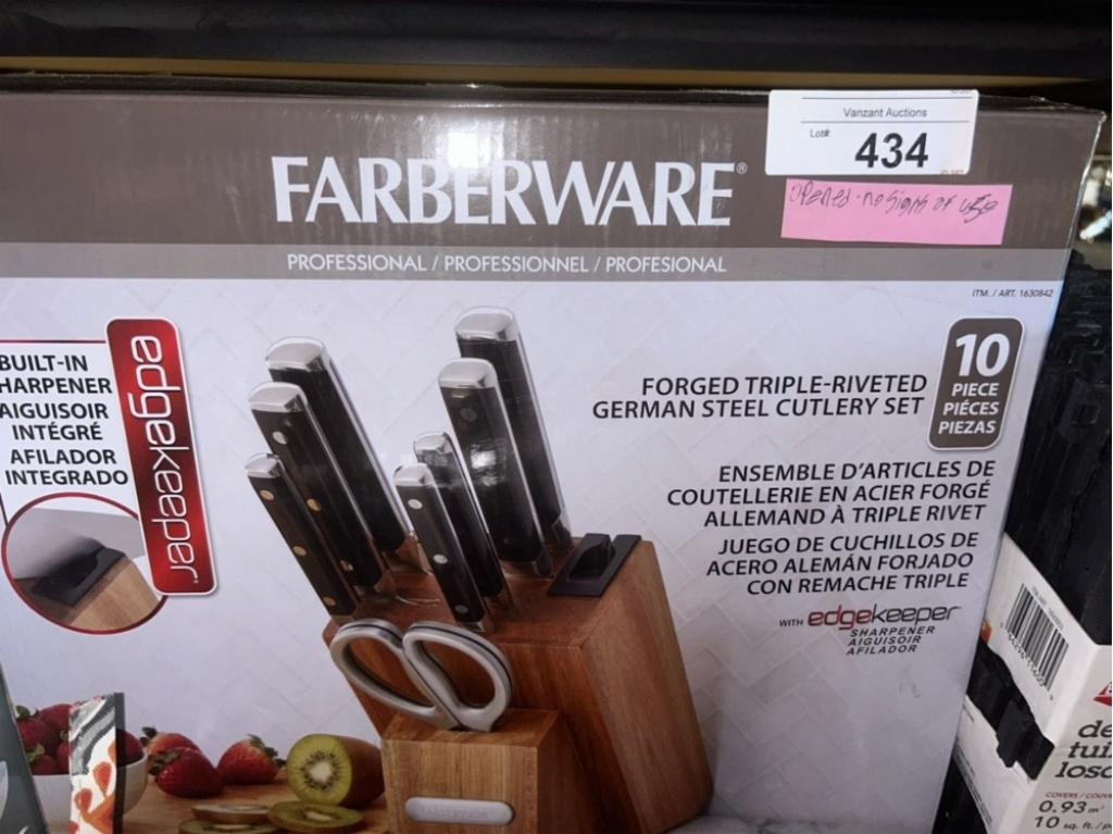 Farberware 10-Piece Forged German Steel Cutlery Set
