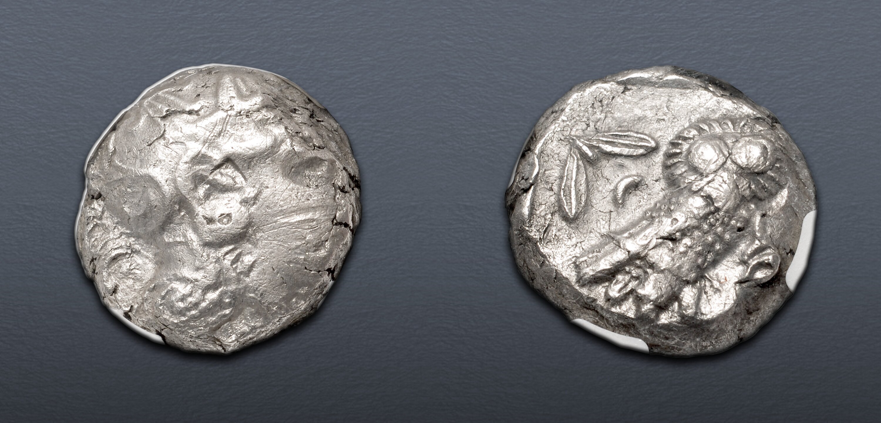 ATTICA, Athens. Circa 353-294 BC. AR Tetradrachm (21mm, 8h). NGC VF ...