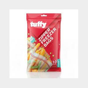 Tuffy - Large Zipper Bags 10's | SM 51677/1458 B4 (S6) SB