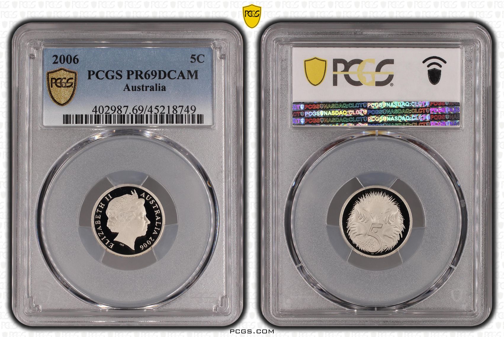 , Five Cent, 2006, PCGS PR69DCAM