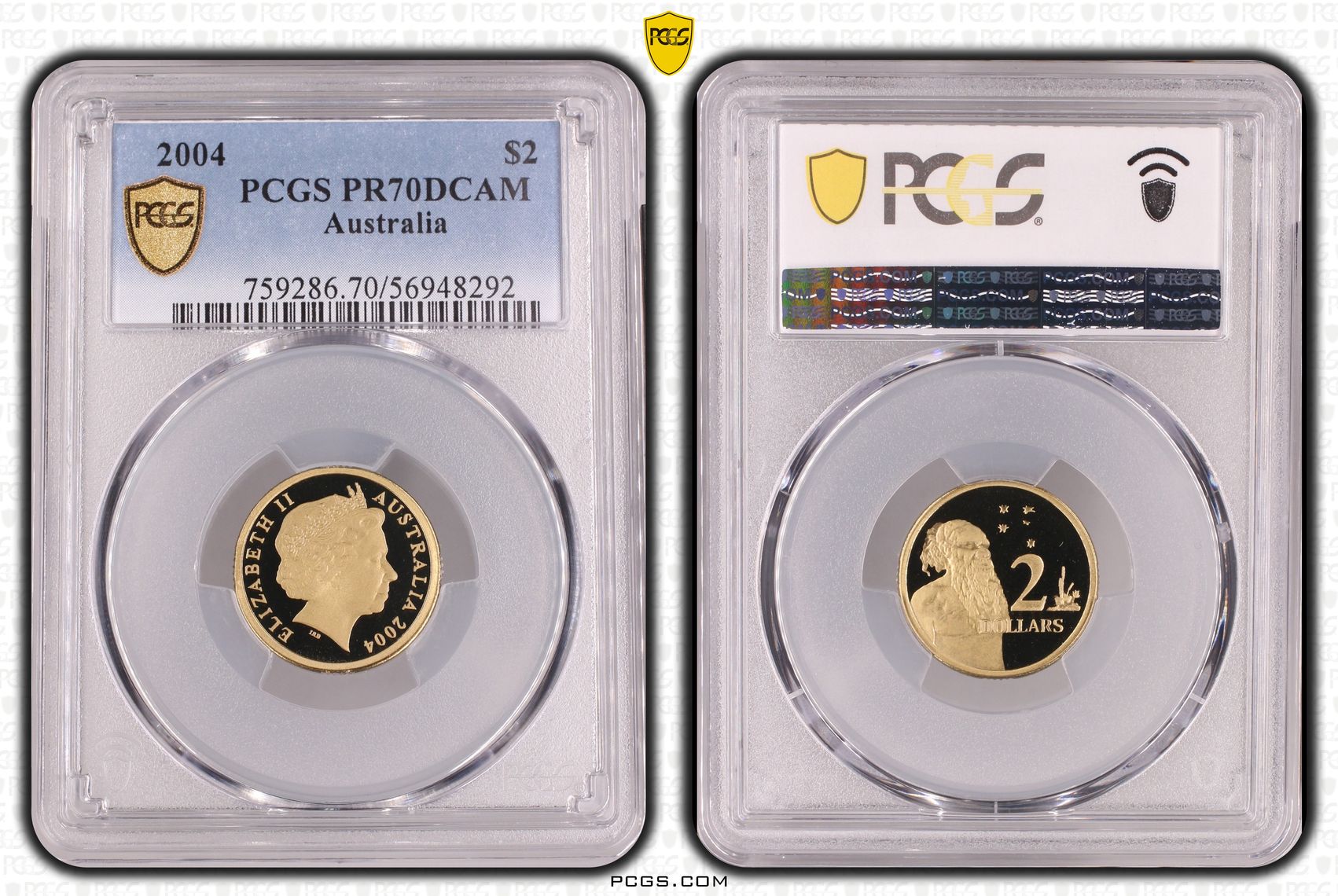 Two Dollar, 2004, PCGS PR70DCAM