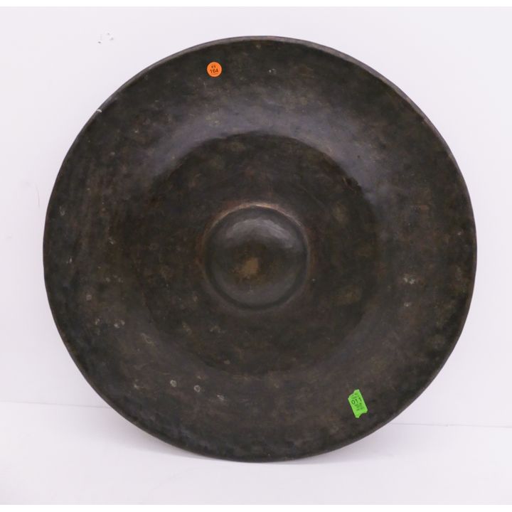Antique SE Asian Bronze Gong- 24''