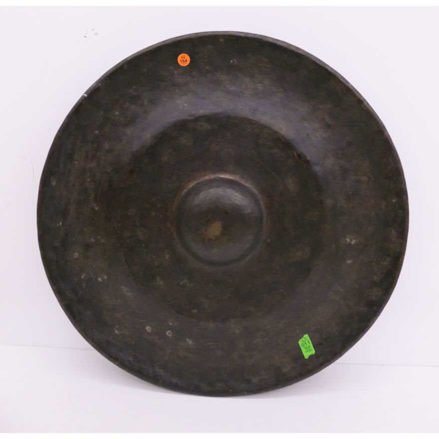 Antique SE Asian Bronze Gong- 24''
