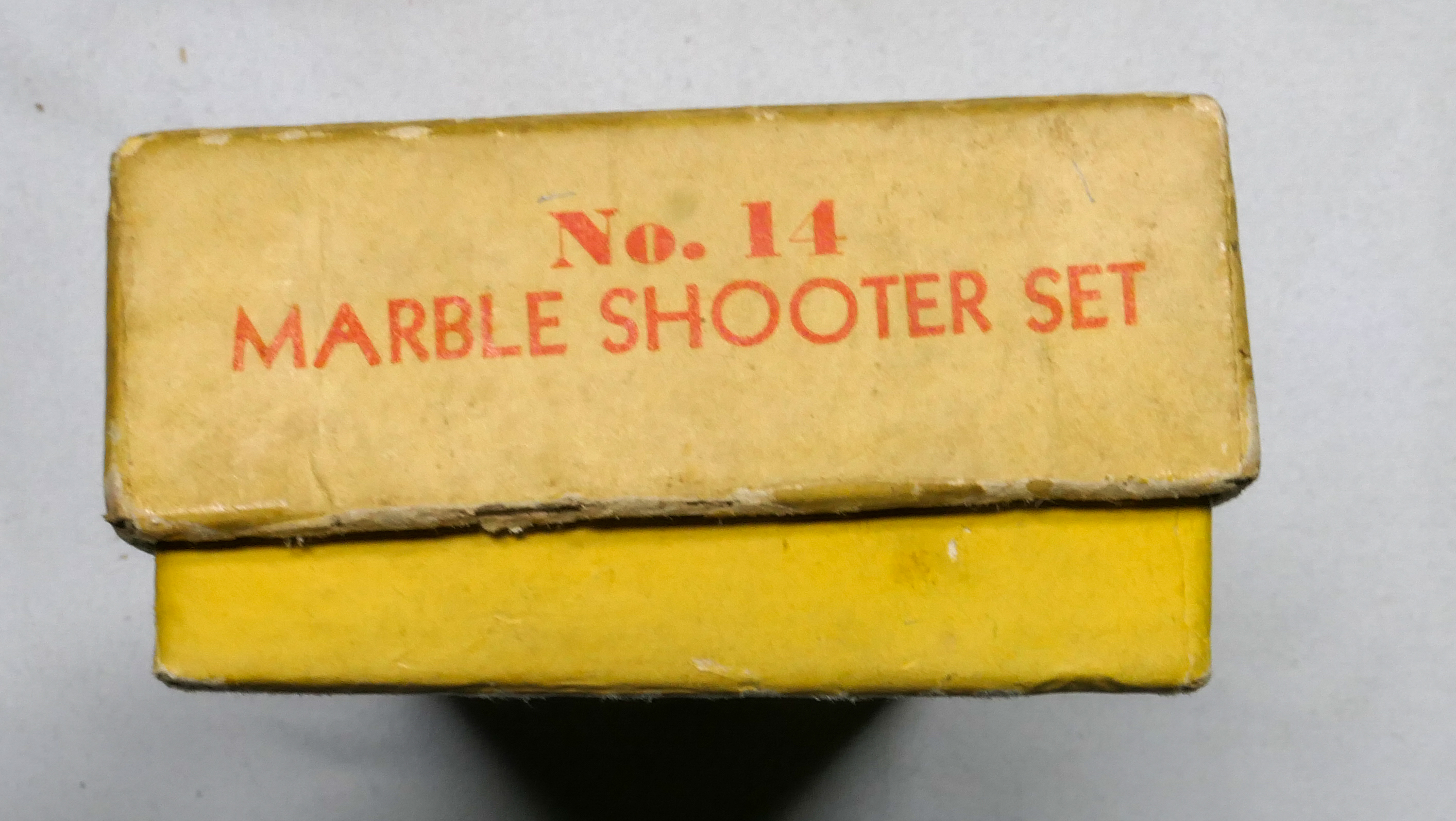 MASTER MARBLE COMPANY, Original Package. CoP Shooter Set. Block's