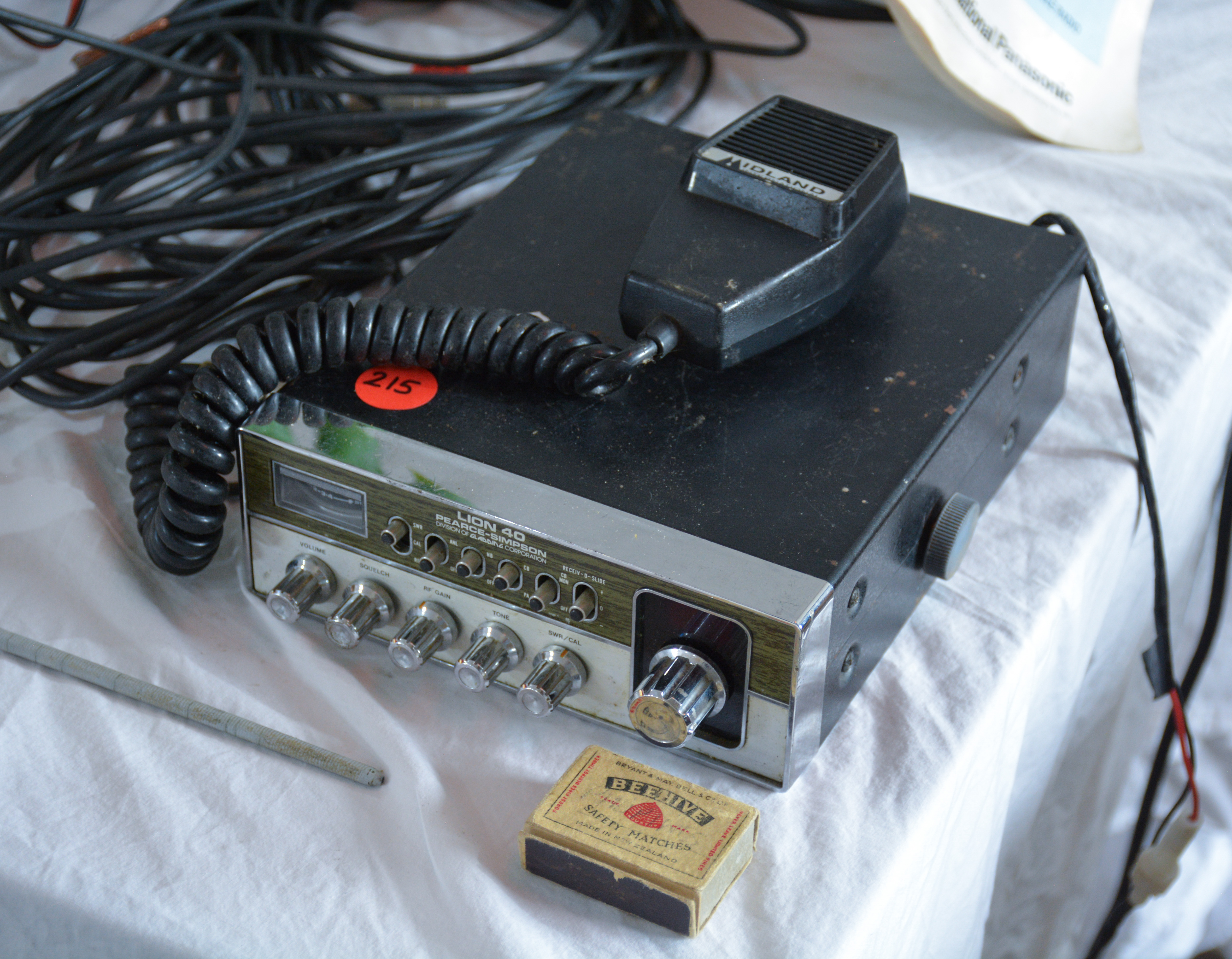 Lion 40 Pearce-Simpson CB Radio — sold at auction in New Zealand for $55