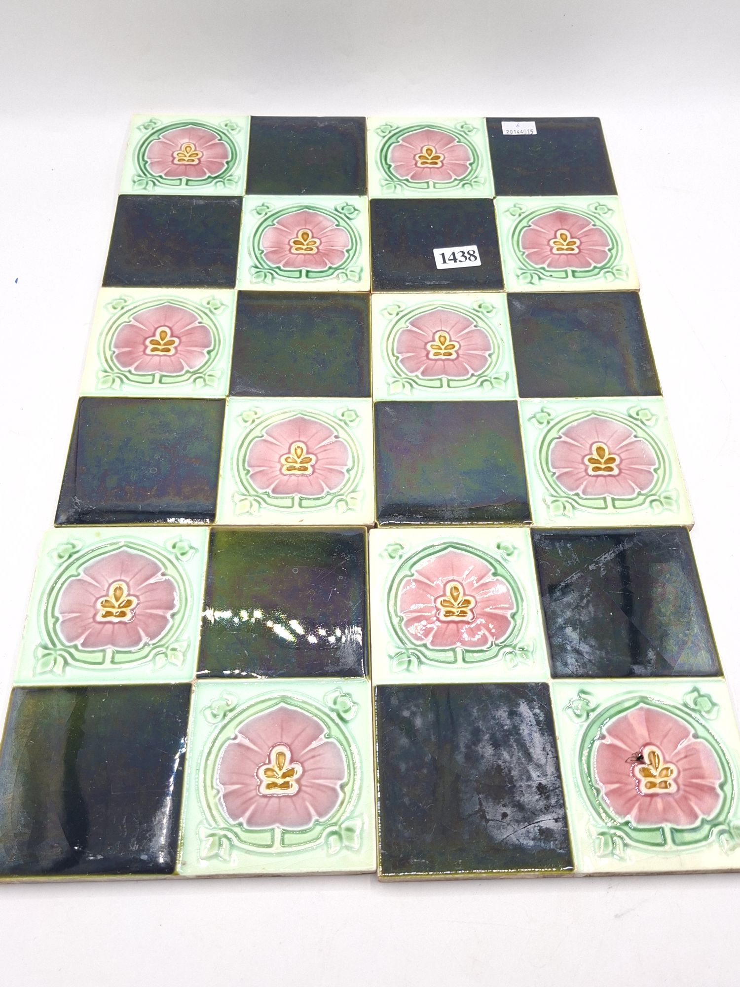 Art Nouveau Floral Tiles