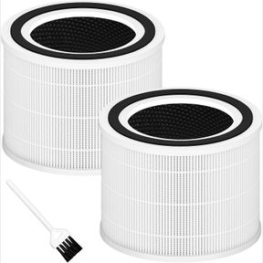 CORE 300 REPLACEMENT FILTER FOR LEVOIT CORE 300, CORE 300S AND CORE 300-P AIR PURIFIER, 3-IN-1 H13 TRUE HEPA FILTER REPLACEMENT, C