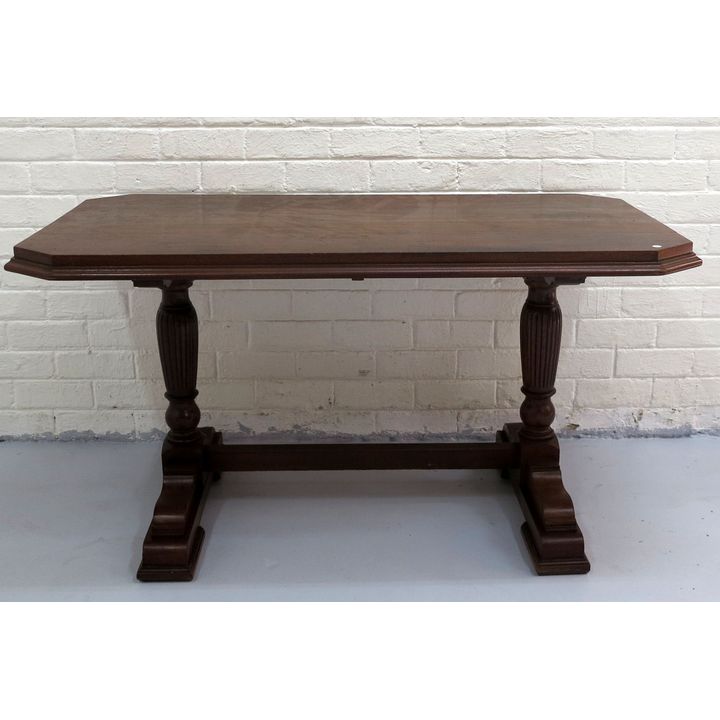 MAHOGANY CONSOLE/CENTRE TABLE