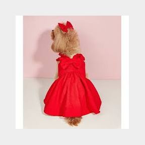 Pet Cute Bow Dog Clothes Dog Clothes Teddy Fighting Skirt -| Bar 9902167945150 - 51745/4681