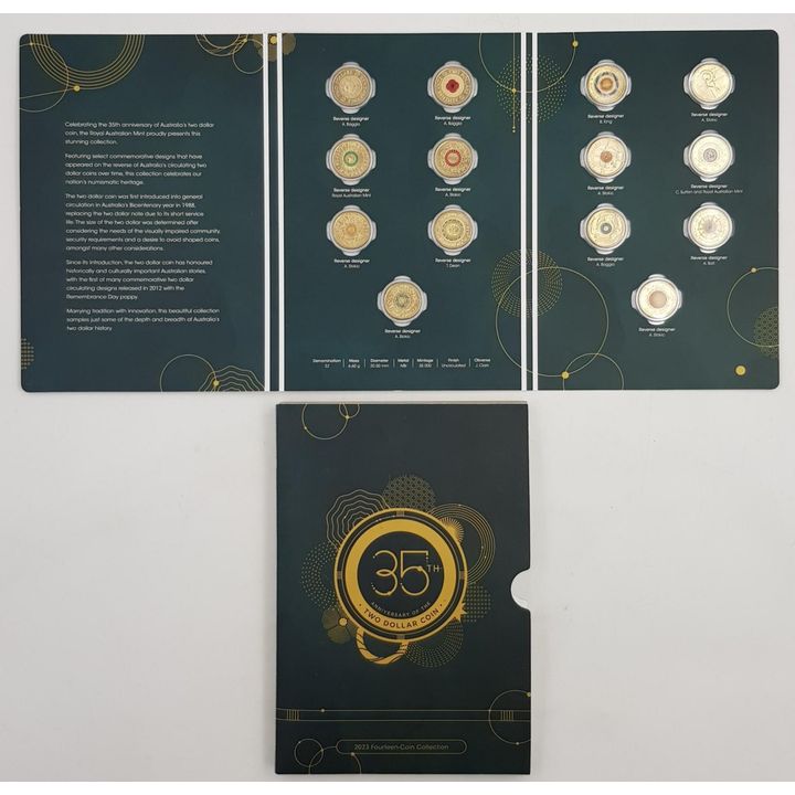 Ann. of the $2 Coin Folder - 35th Ann. (2023)