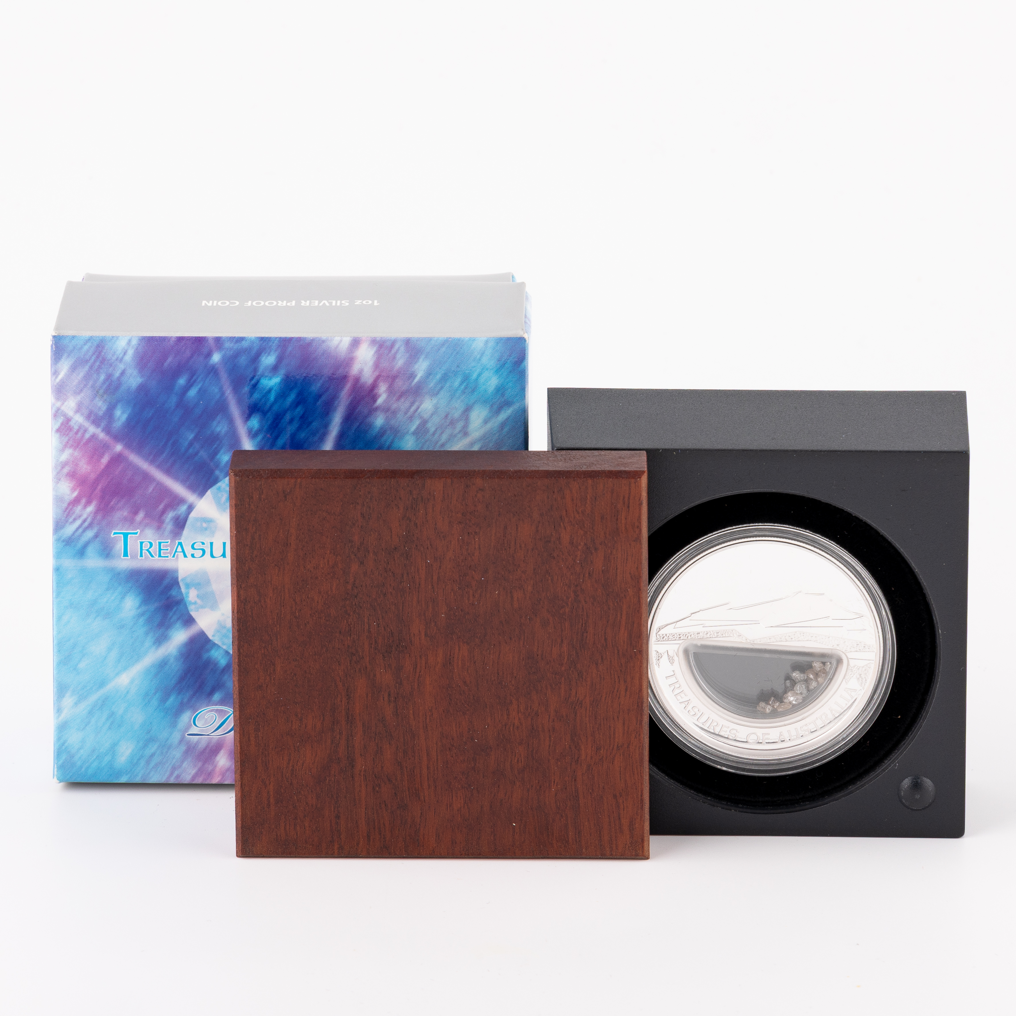 Elizabeth II, Perth Mint - Treasures of Australia, Diamonds, One Dollar, 2009, FDC