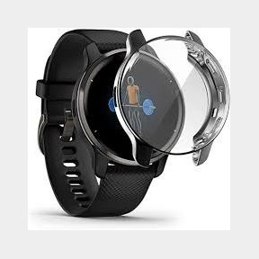 Case Candy TPU Cover for Garmin Venu 2 / Vivoactive 4 - Transparent-51719/264 B2 S1