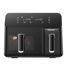 Hisense Electronic 8.6L Dual Airfryer with LED Touch Control Panel Black |