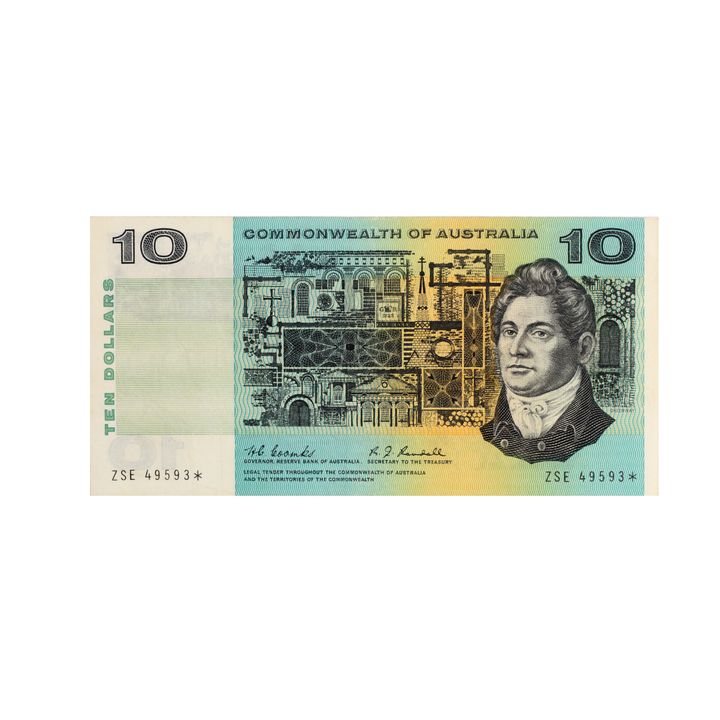 Star Replacement - Coombs/Randall, Ten Dollar, 1967 gVF