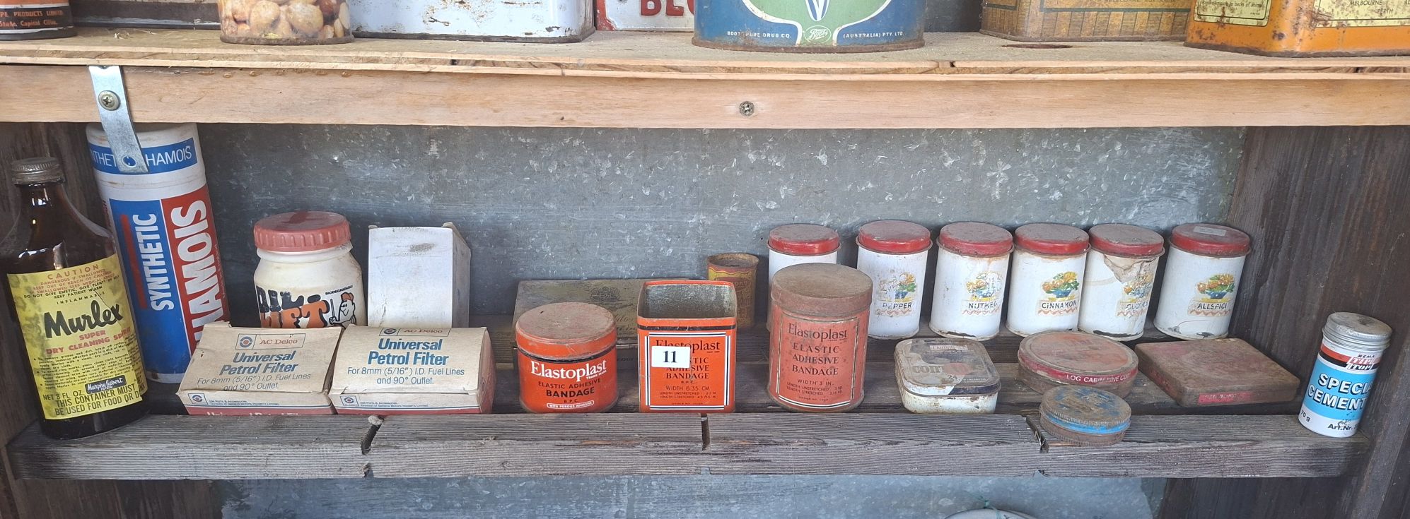 Vintage Tins Etc