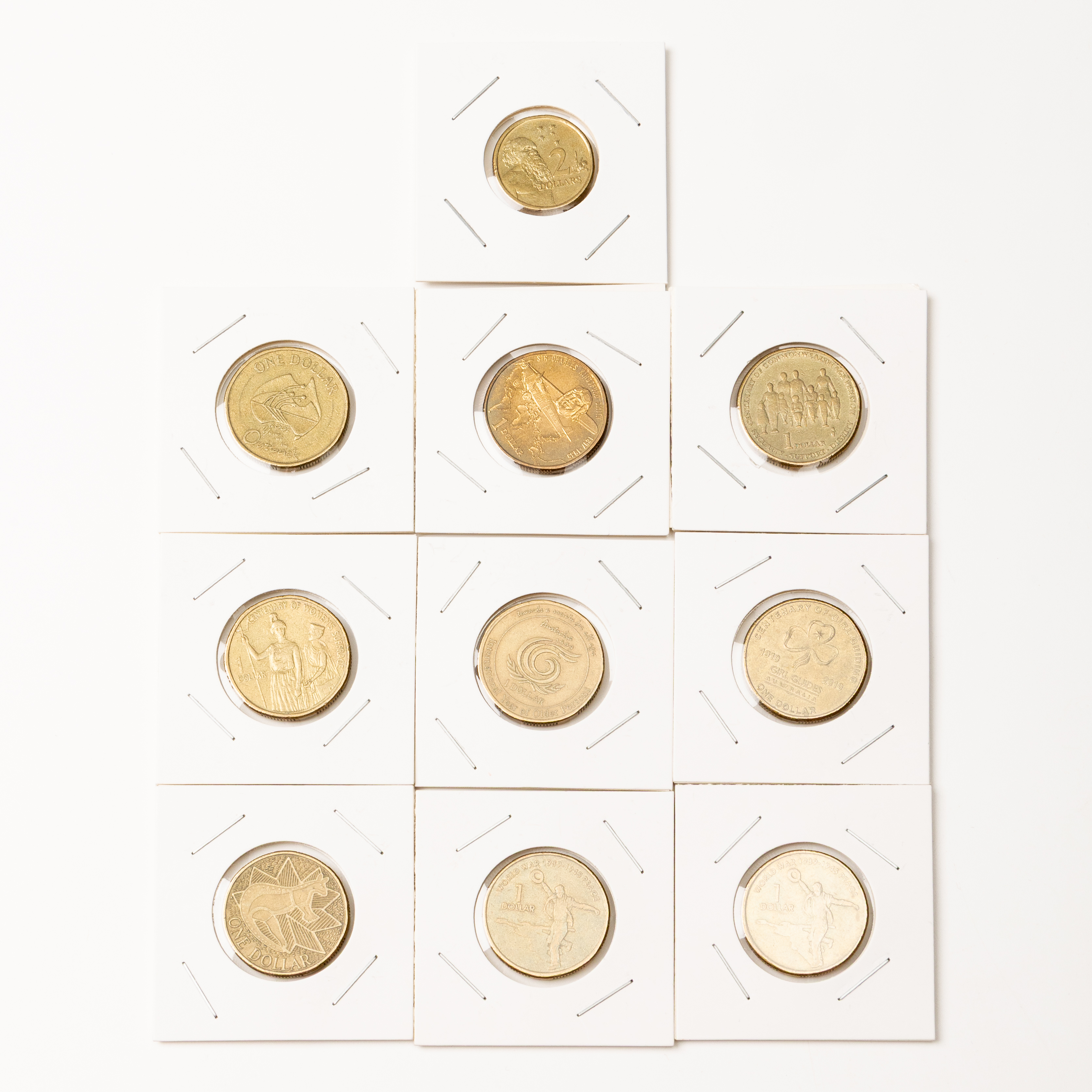 Elizabeth II, Miscellaneous Commemorative, One Dollar - Two Dollars, 1988 - 2016,