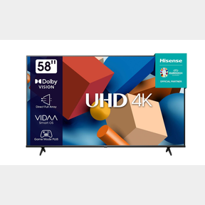 HISENSE 55 A6K 4K UHD SMART TV WITH HDR DOLBY DIGITAL - AIRPLAY 2 SMART HOME READY