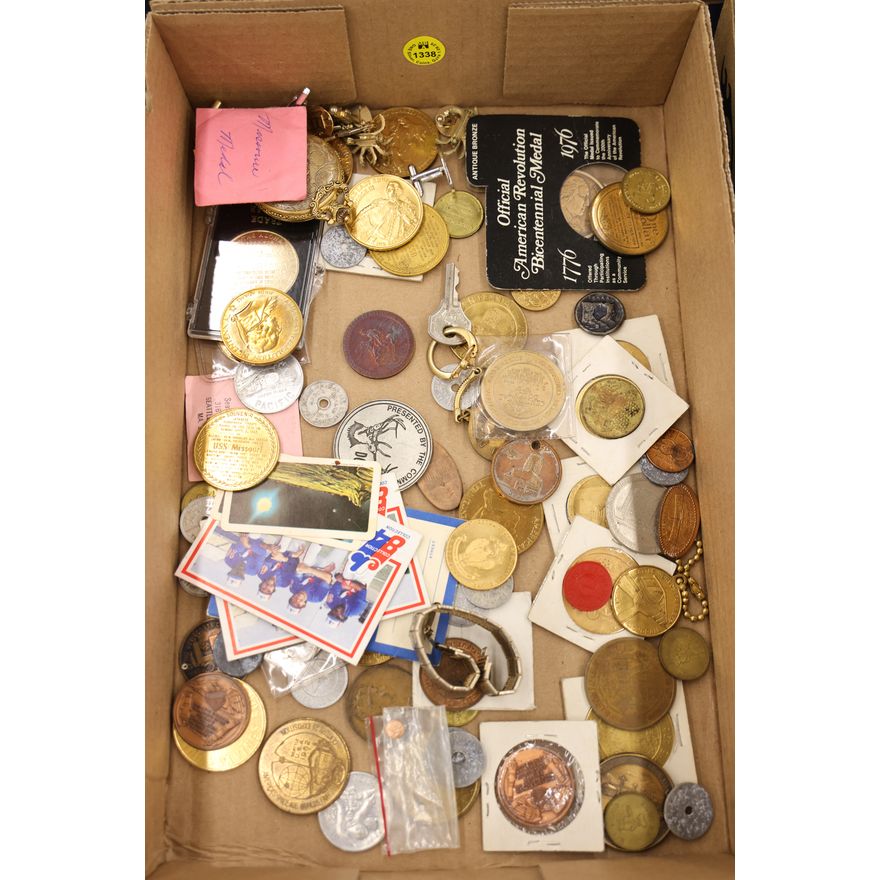 Box Old Tokens etc.
