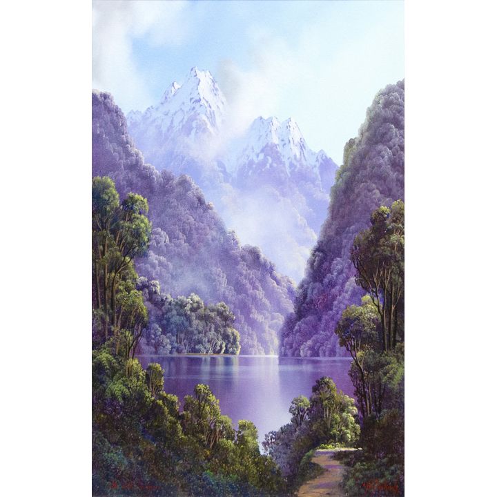 Tim Wilson 'On Lake Te Anau'