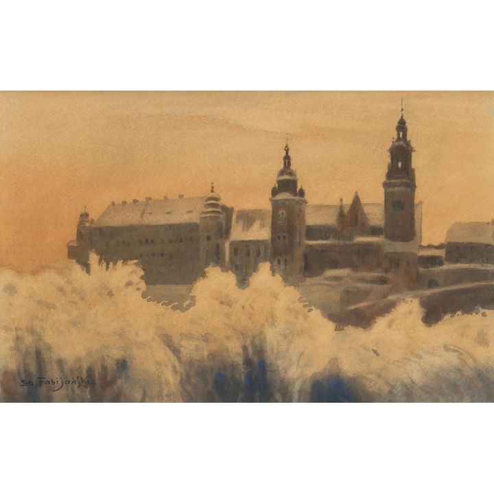 Stanisław Fabijański | Widok na Wawel