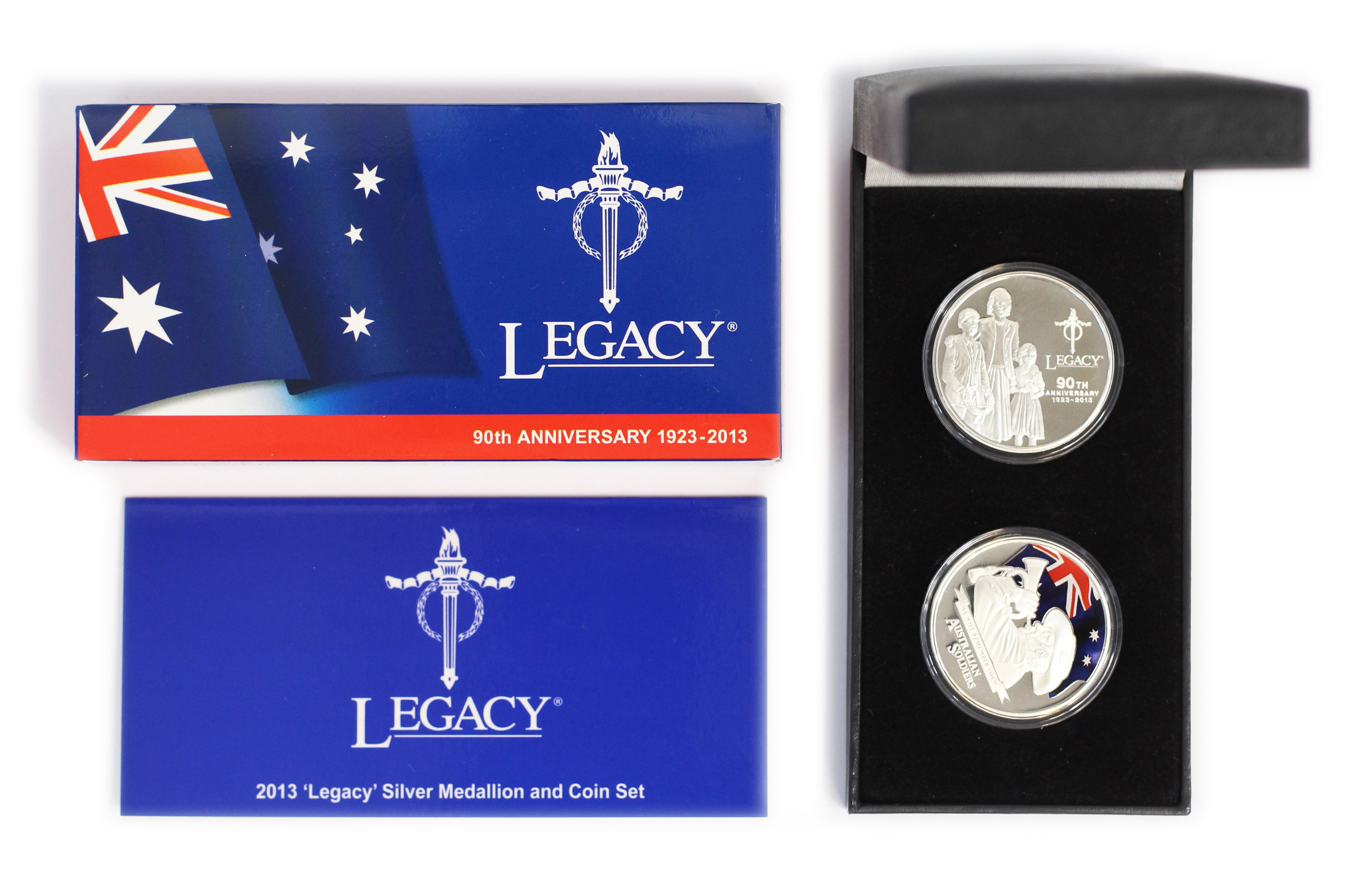2013 Sherwood Legacy Silver Medallion & Coin Set