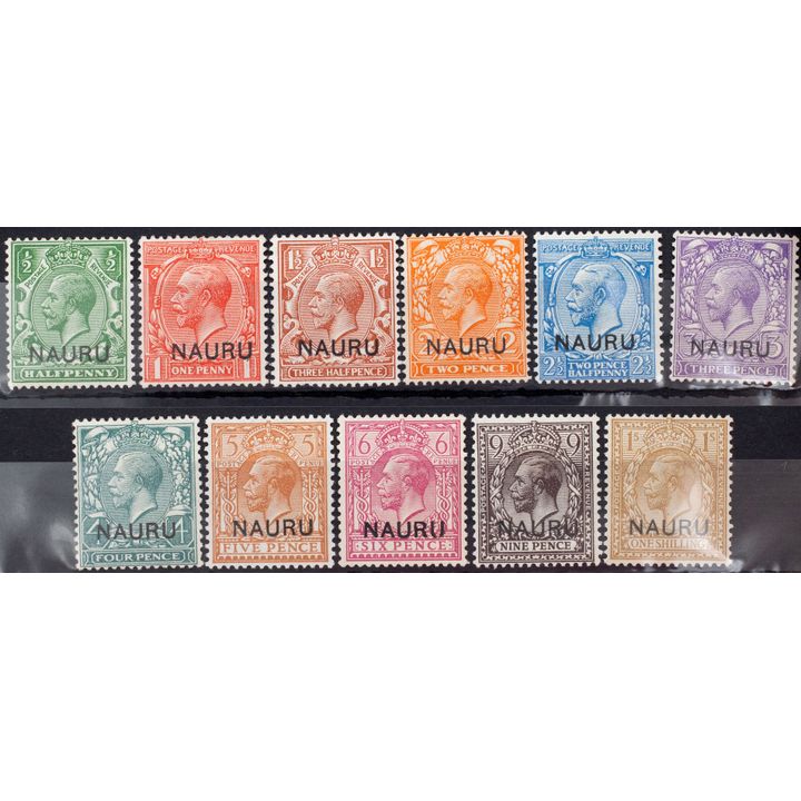 Nauru, 1916, Fine