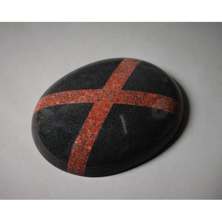 John Edgar 'Wall Saltire (red)'