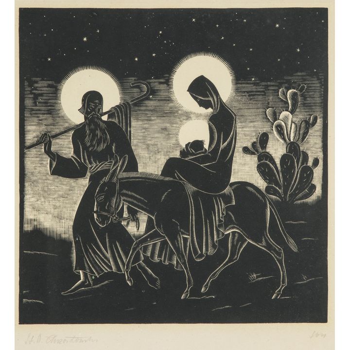 Stanisław Ostoja-Chrostowski | Ucieczka do Egiptu, 1931 r.