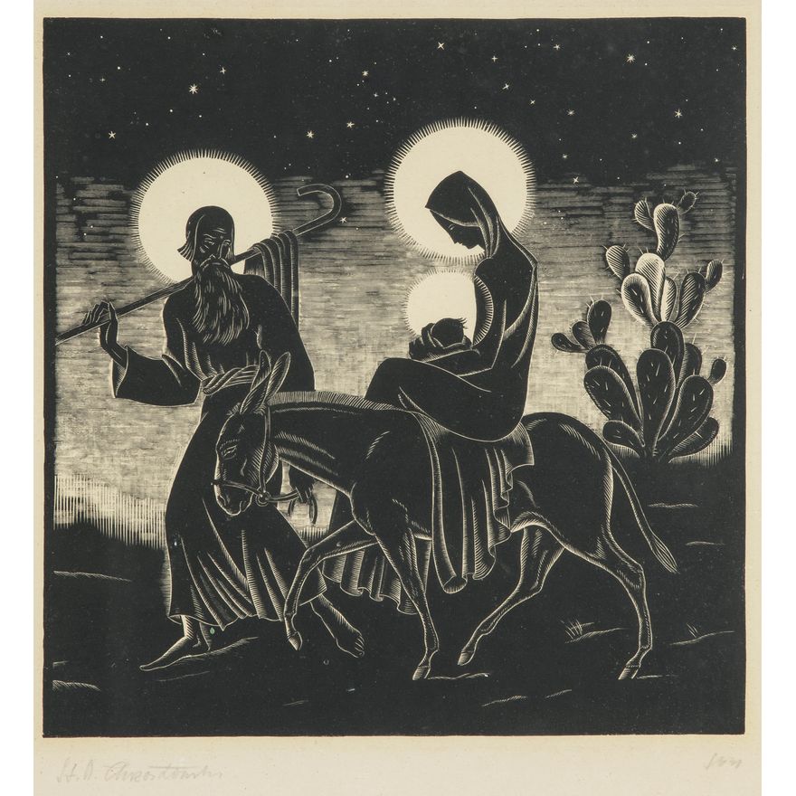 Stanisław Ostoja-Chrostowski | Ucieczka do Egiptu, 1931 r.