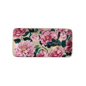 Maxwell and Williams Teas and Cs Silk Road Rectangular Platter 25X12cm White