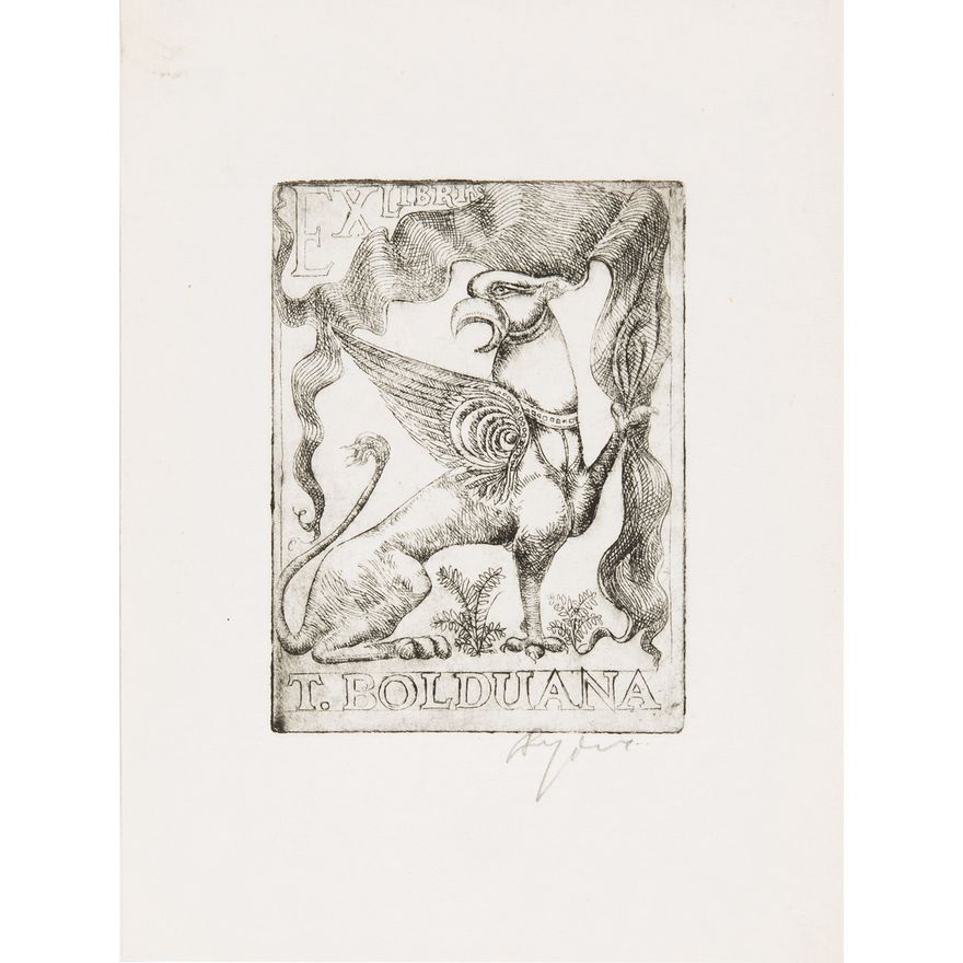 Ryszard Stryjec | Exlibris T. Bolduana