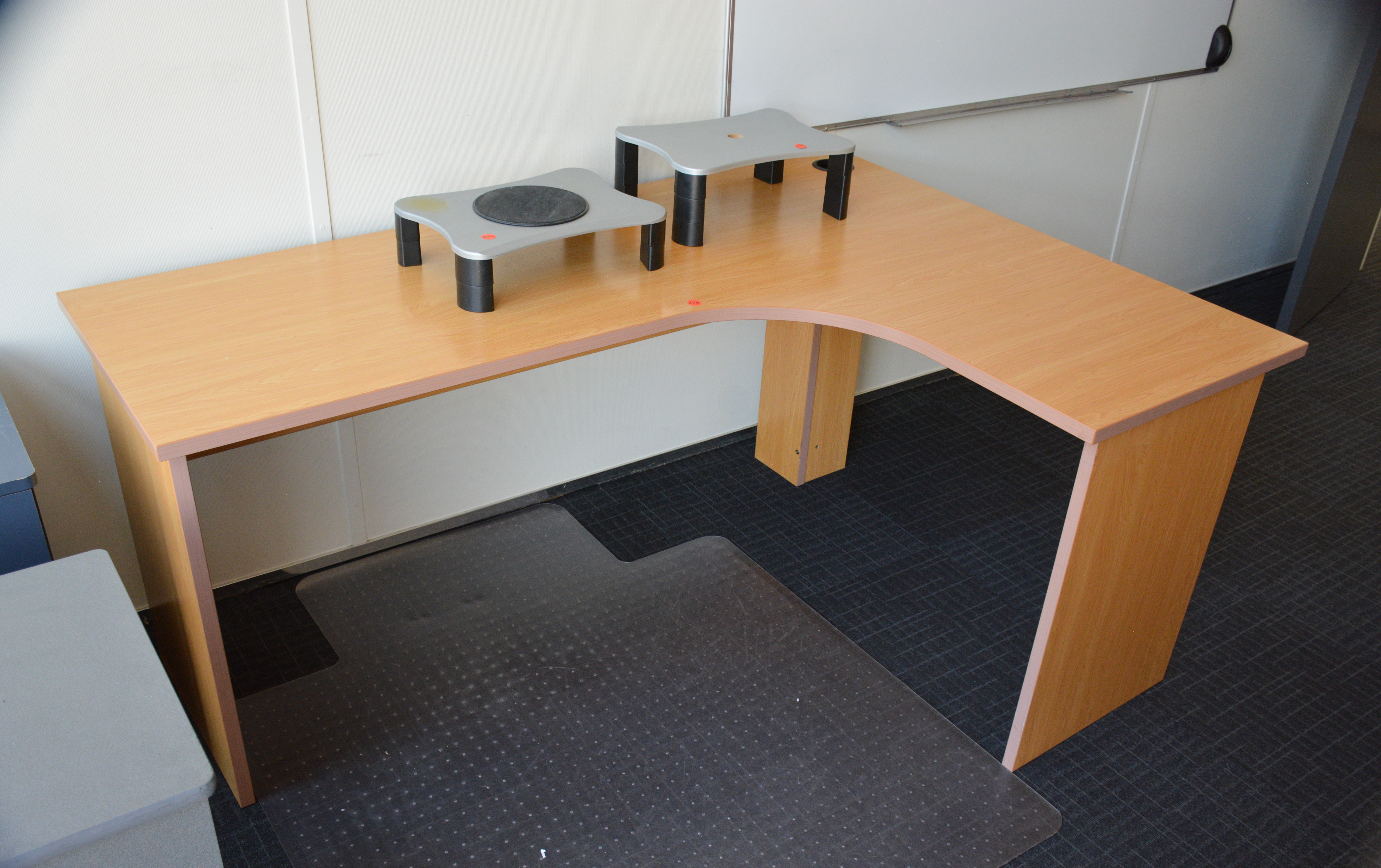 Wood Corner Desk — sold at auction in New Zealand for $20