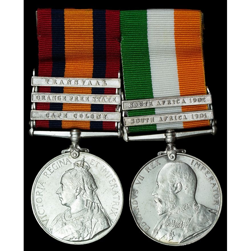 Pair: Sergeant D. McKerrell, Driscoll's Scouts, late Commander in Chief ...