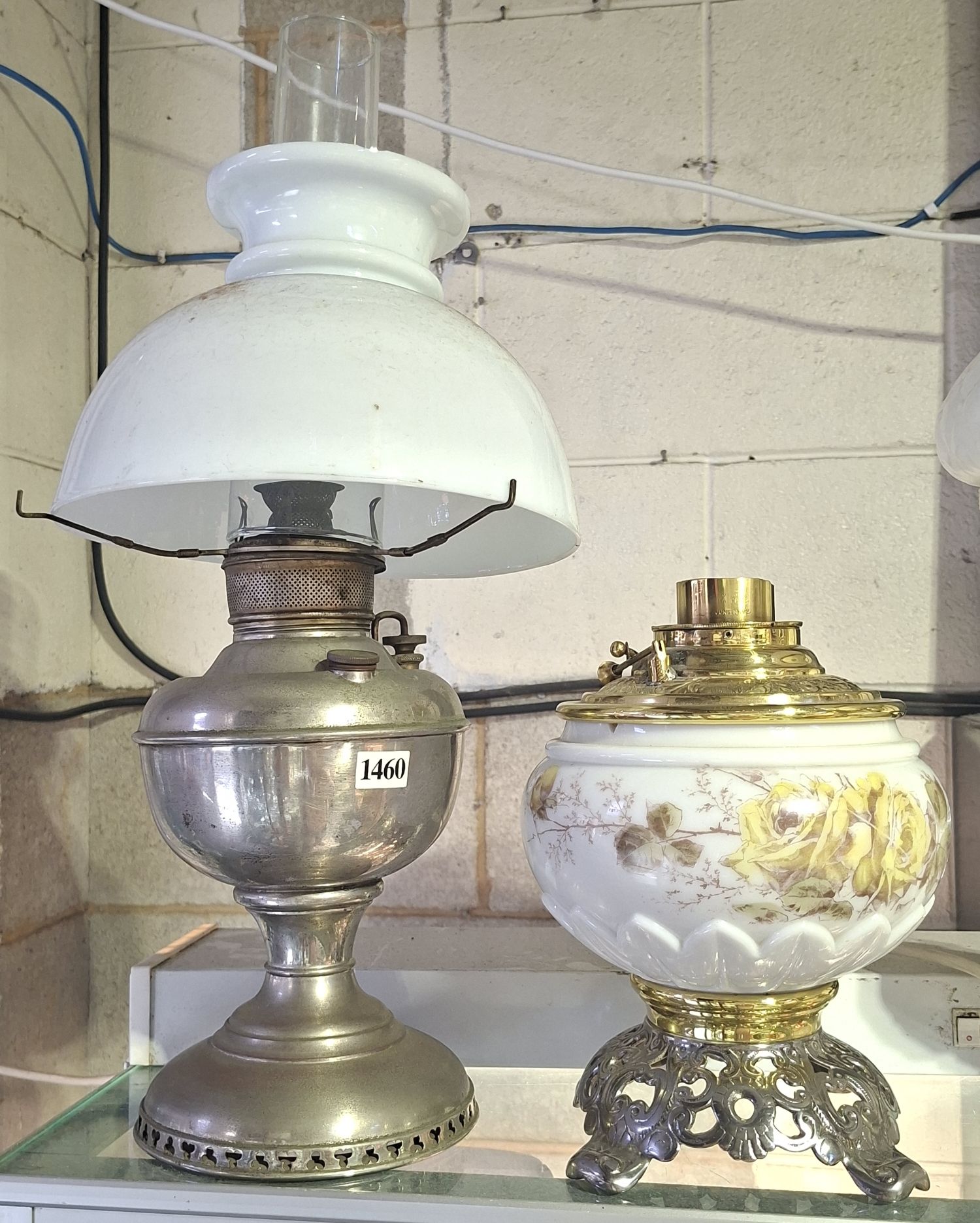 Two Kerosene Lamps