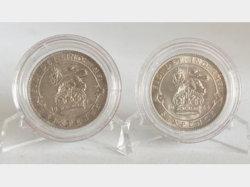1914 & 1924 GEORGE V SIXPENCE COINS