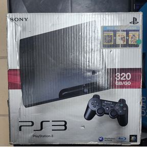 SONY PLAYSTATION 3 320 GB + 3 GAMES + CONTROLLER - 51615/6773