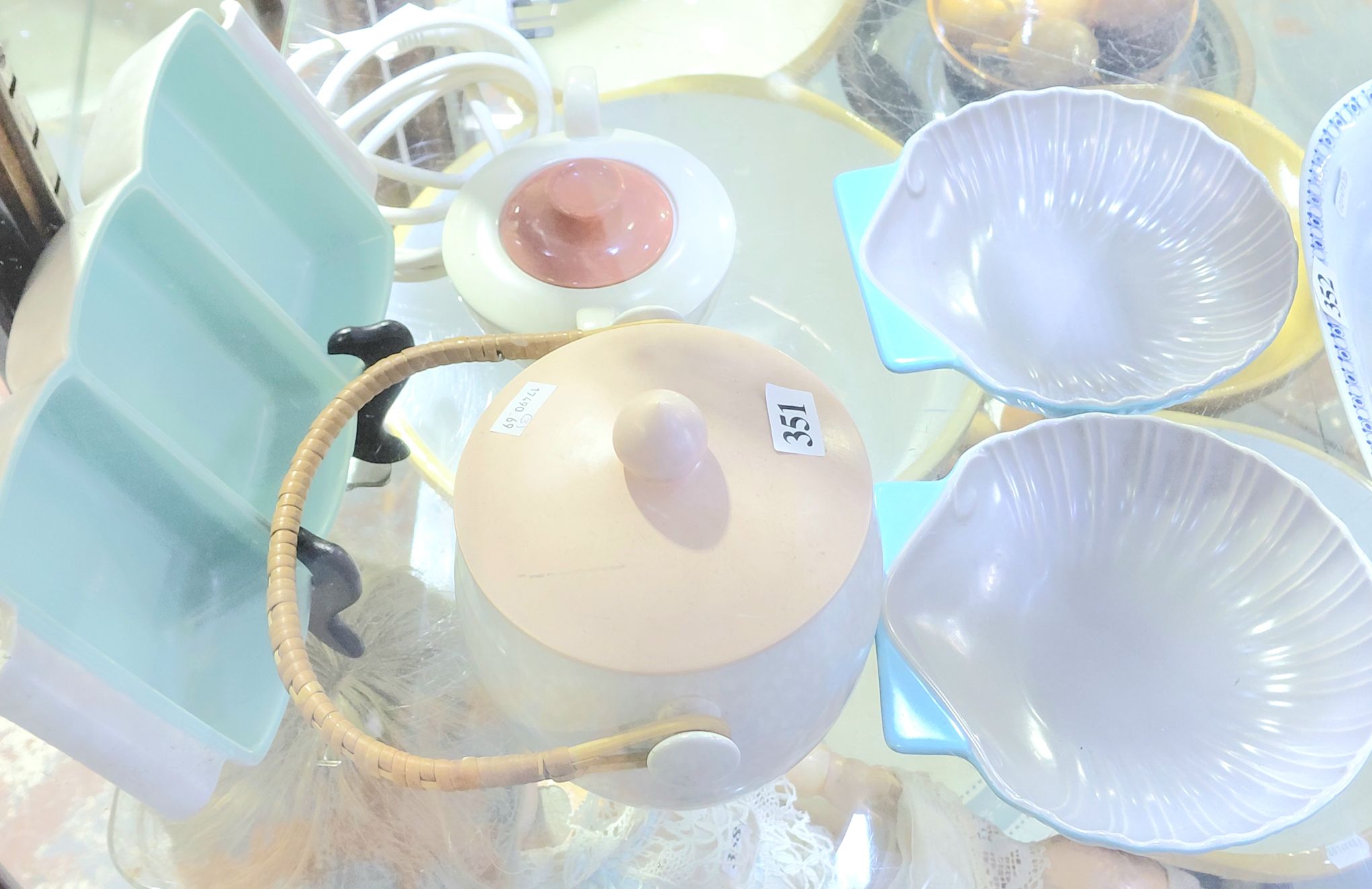 351 · POOLE ENGLAND TWIN TONE CERAMICS