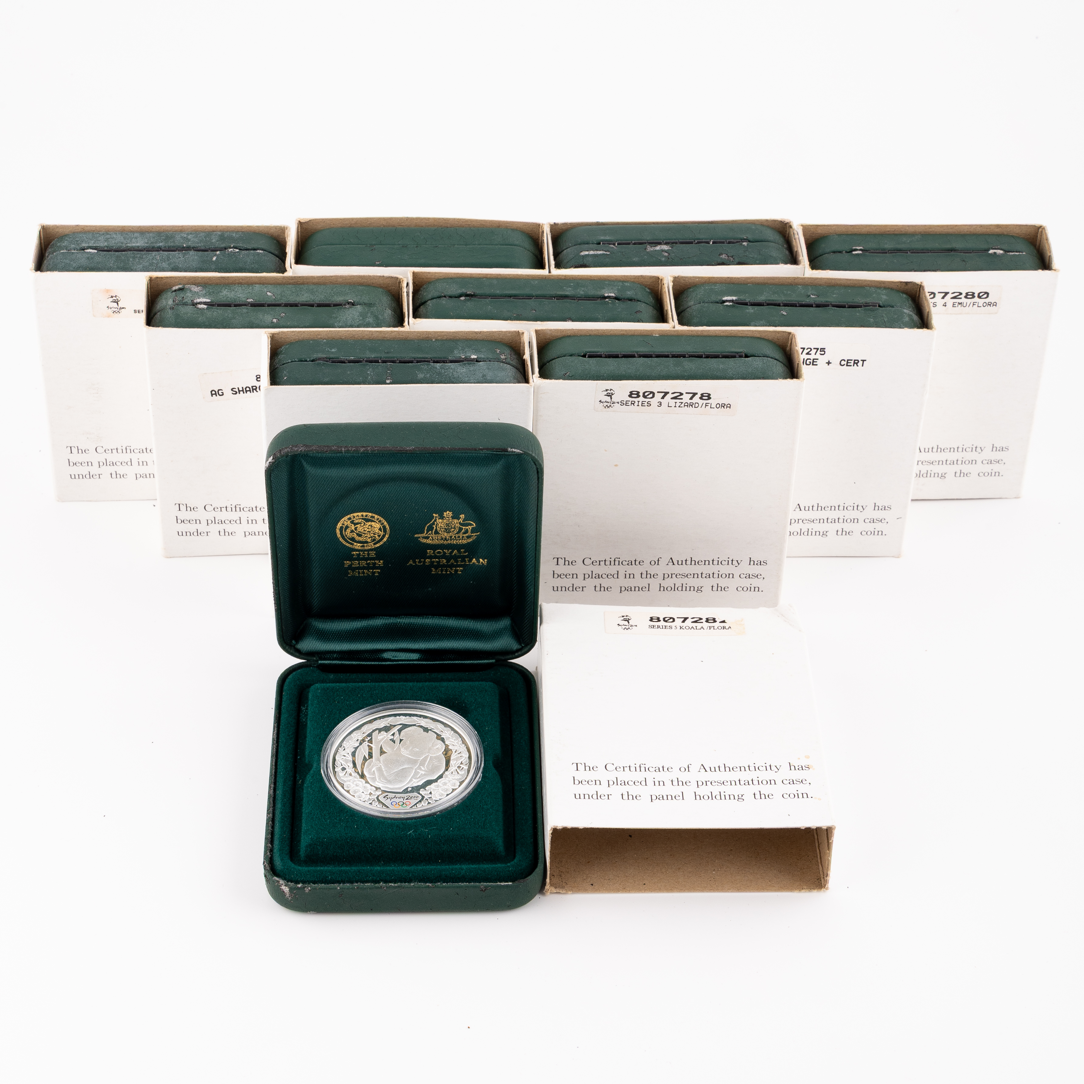Elizabeth II, RAM - Sydney Olympics, Five Dollars, 2000, FDC