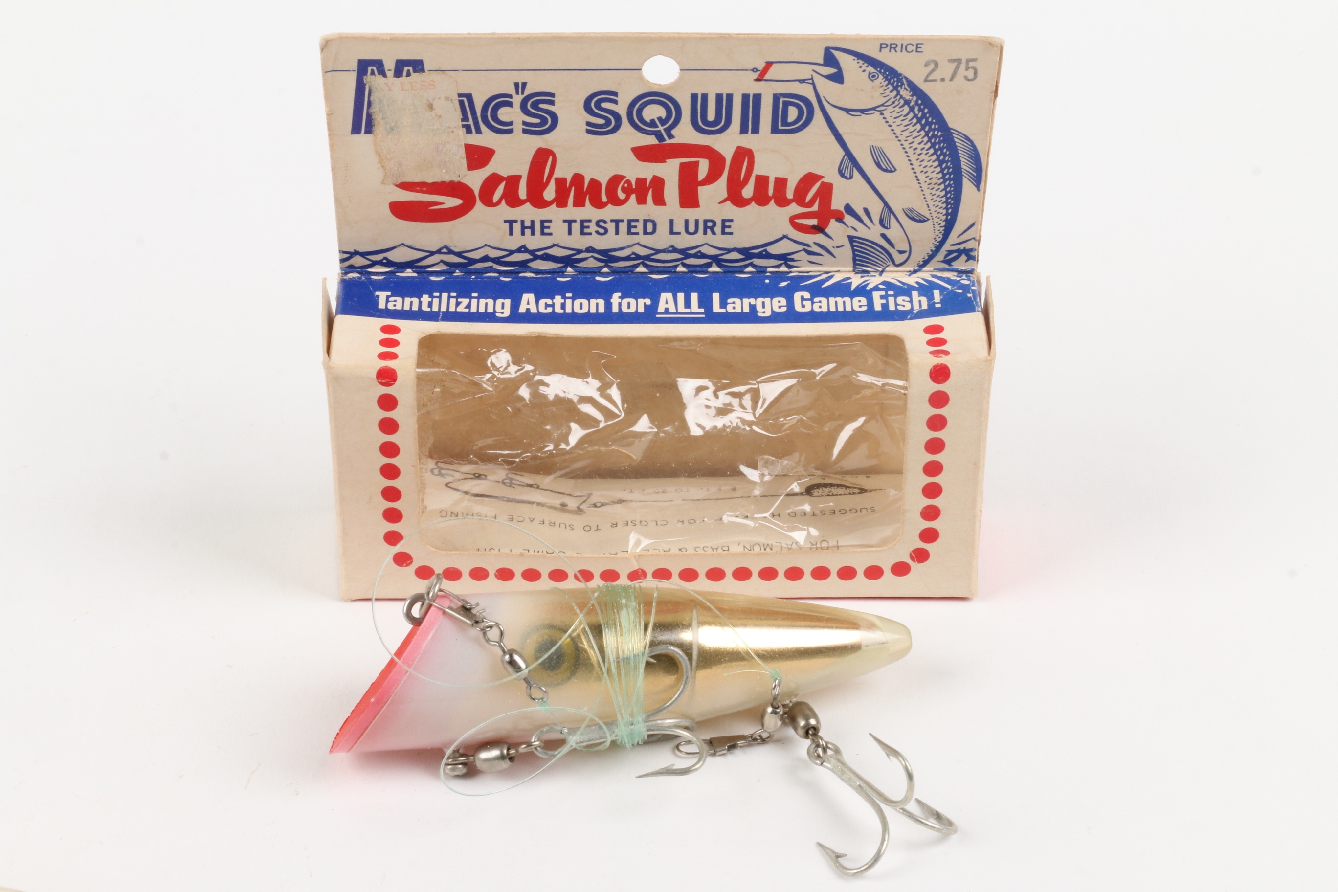 Mac's Squid Salmon Plug  Miller & Miller Auctions Ltd