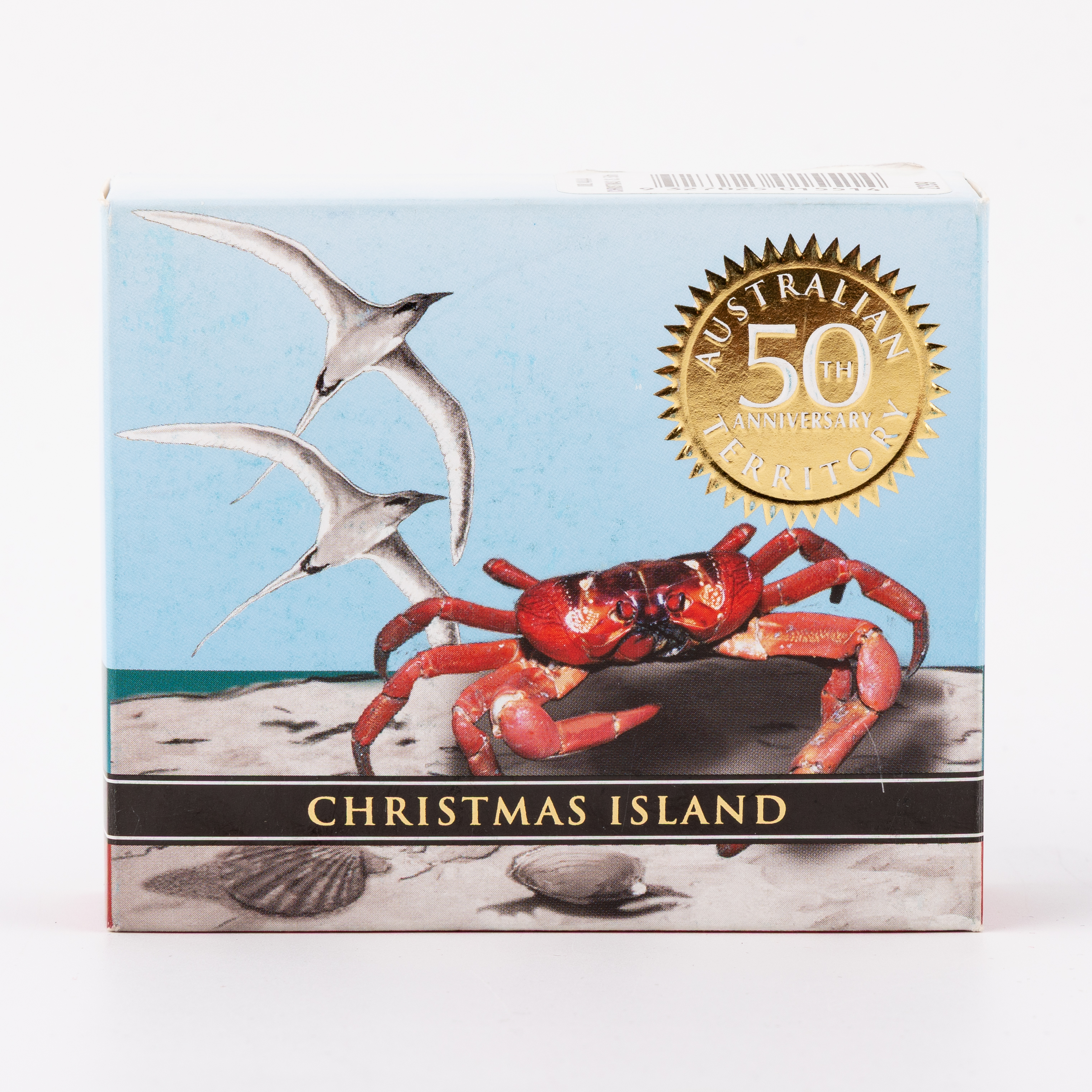 Elizabeth II, Perth Mint - Christmas Island 50 Years, One Dollar, 2008, FDC