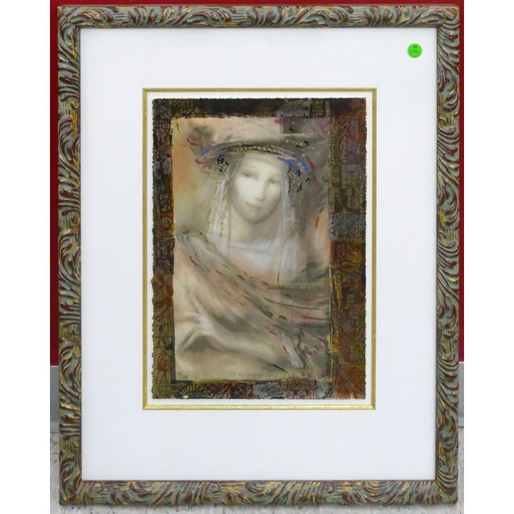 Csaba Markus ''Corinthian II'' S/N Serigraph Framed 26''x21''