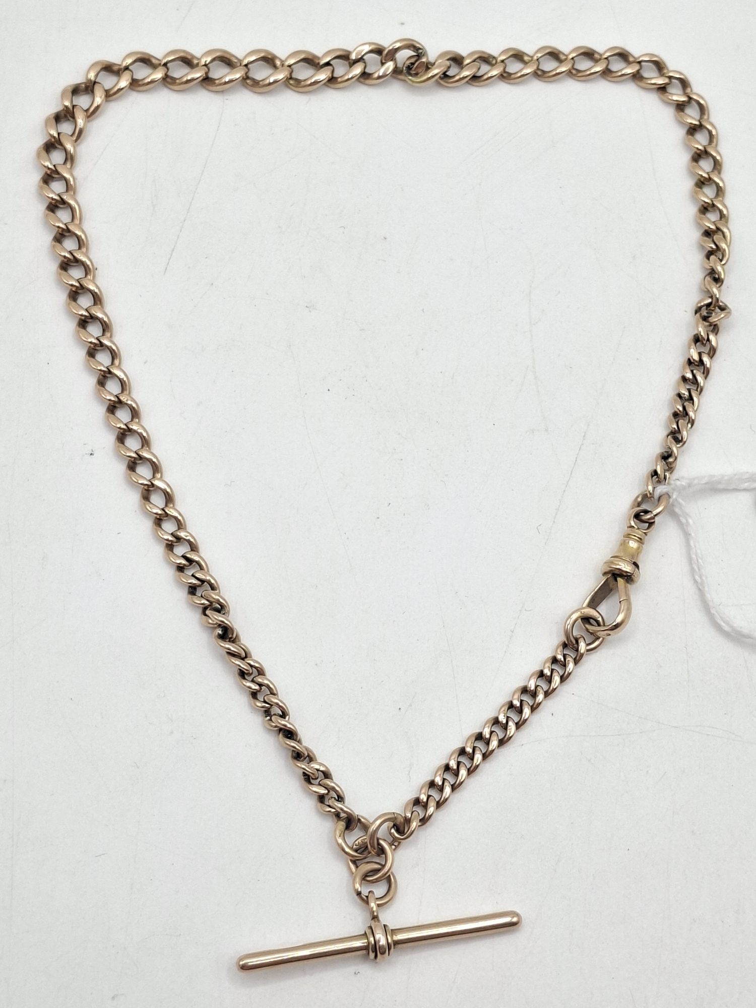 302 · 15CT GOLD WATCH CHAIN