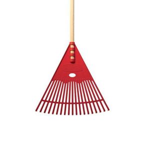 Lawn Star Leaf Rake Red HANDLE broken / rake bent