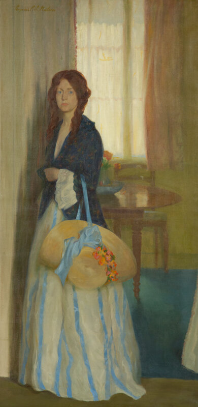 Raymond Perry Rodgers Neilson
(American, 1881-1964)
Woman with Sunhat