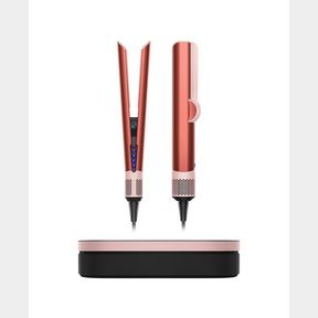 DYSON SPECIAL EDITION AIRSTRAIT HAIR STRAIGHTENER | STRAWBERRY BRONZE/BLUSH PINK - PINK